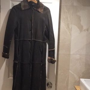 Oscar Leopold shearling coat